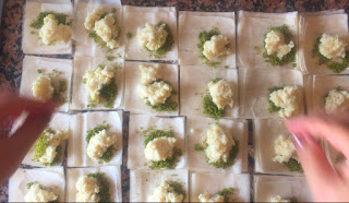BAKLAVA YUFKASINDAN ŞÖBİYET şöbiyet, şöbiyet tarifi, baklava yufkası, tatlı, tatlı tarifi,