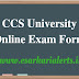 CCS University Online Exam Form 2017-18 CCSU Regular/Private Forms