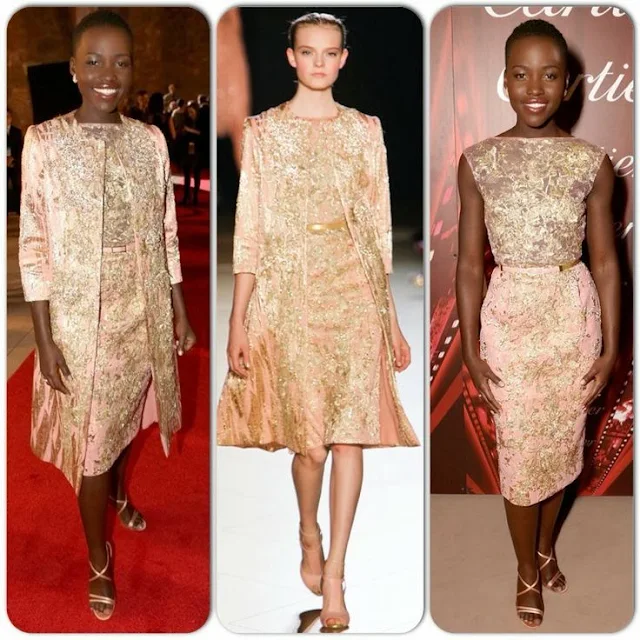 Lupita Nyong’o in Elie Saab Couture – 25th Annual Palm Springs International Film Festival Awards Gala