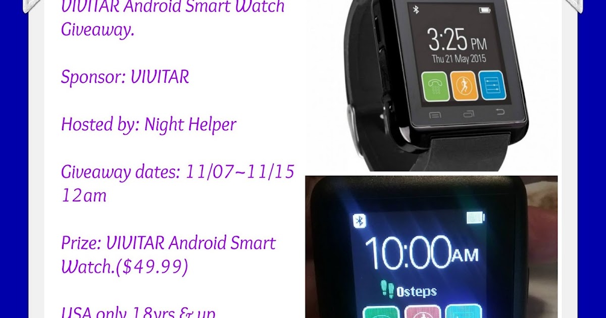 vivitar smart watch reviews