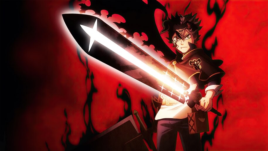 Black Clover, Black Asta, Sword, 4K, #6.822