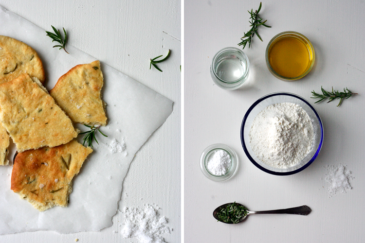 Rosemary and Sea Salt Flatbread Rosemary and Sea Salt Flatbread