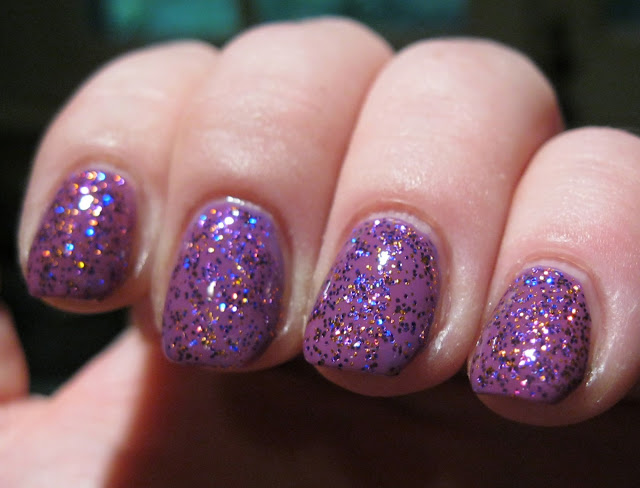 Lacquer Slacker Liz: China Glaze Spontaneous and Dollish Polish Dark Elf