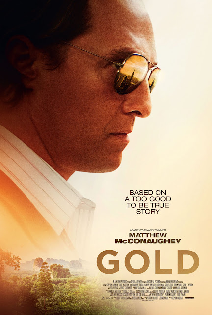 UK Alternative Gold Poster Matthew McConaughey