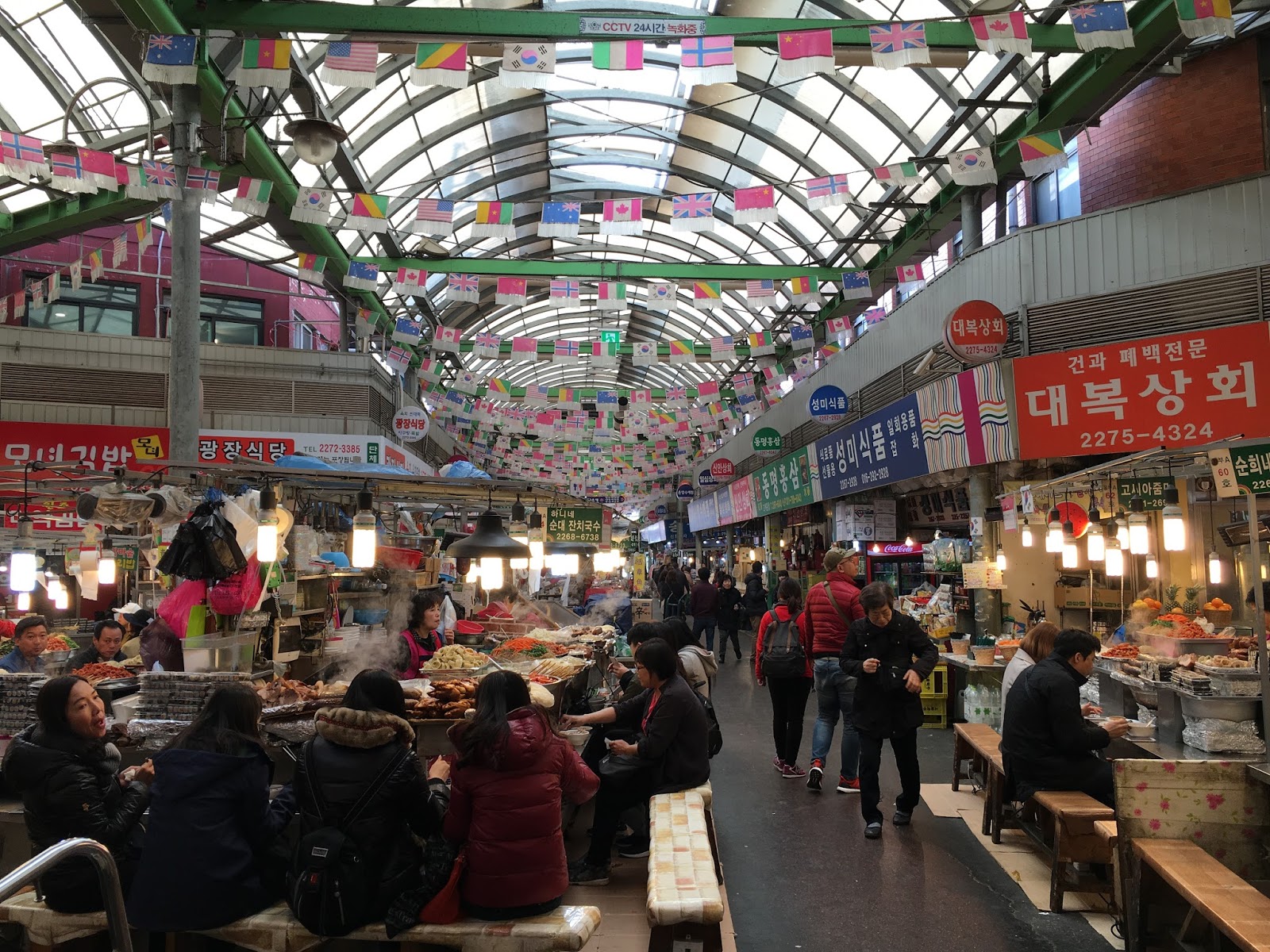 Gwangjang Market Seoul, South Korea Travel is my favorite Sport