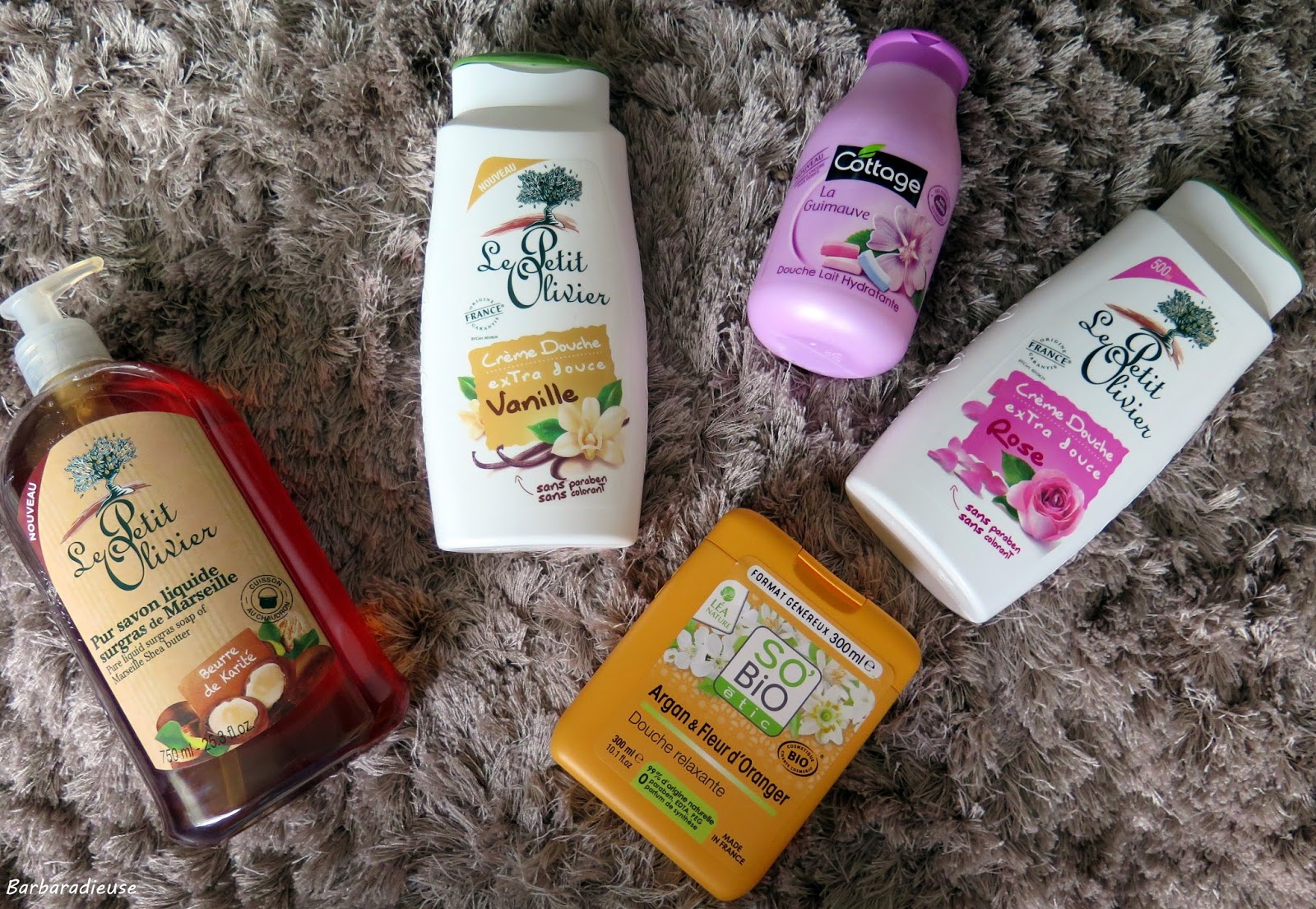 Sous la douche on veut du naturel