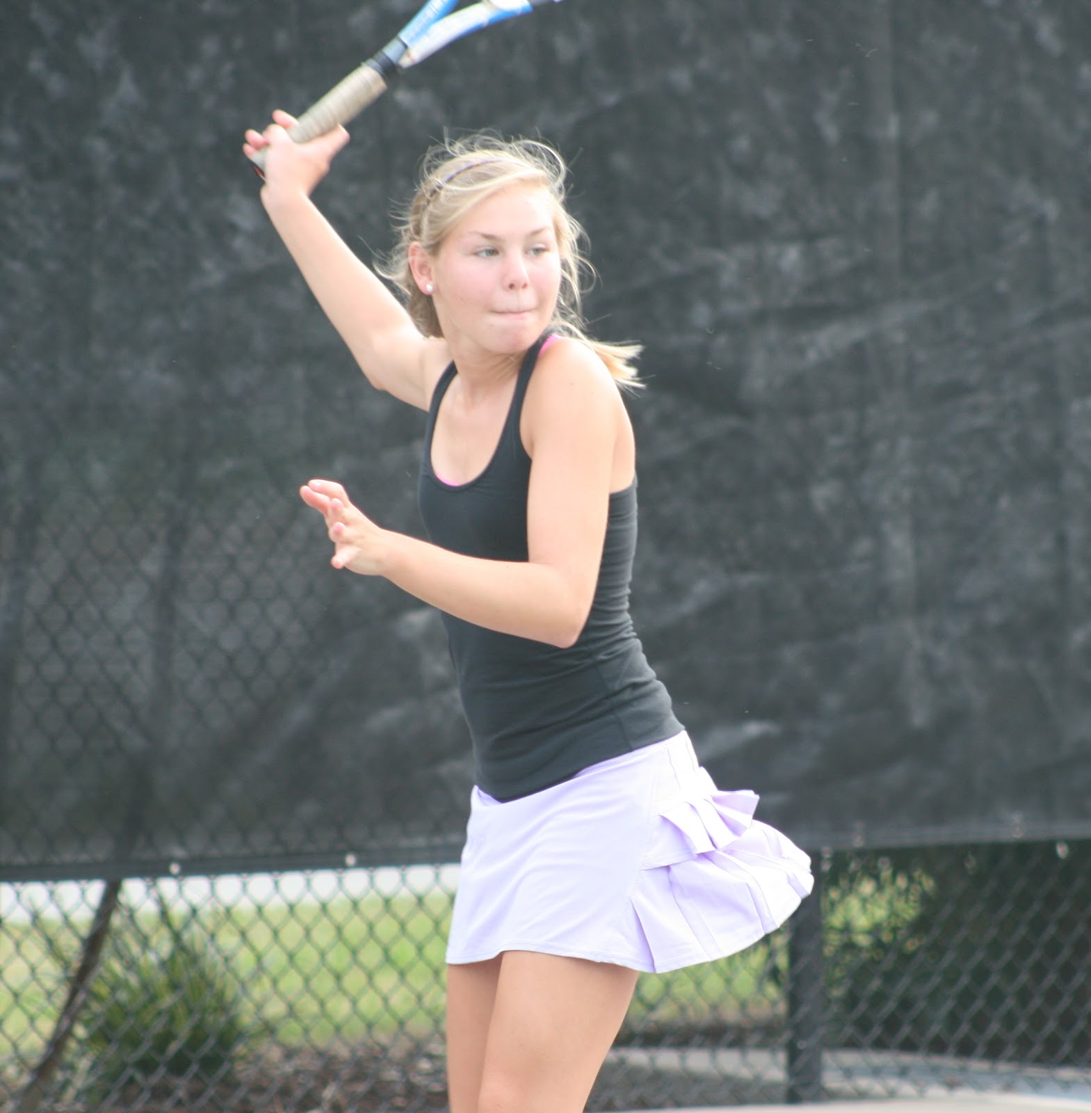 Broughton won a conference match against Leesville this afternoon. This