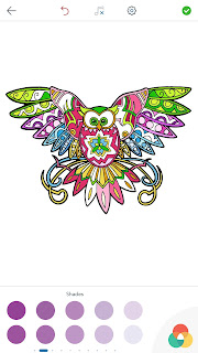 Dessins de Coloriage Hibou Owl%2BColoring%2BPages%2BAndroid%2BScreenshot%2B4