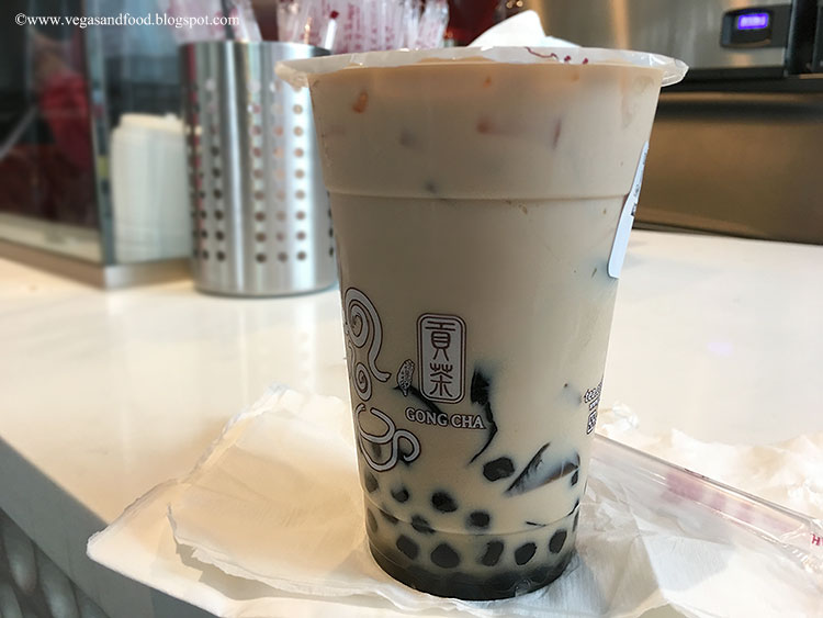 Gong Cha Koreatown Vegas and Food