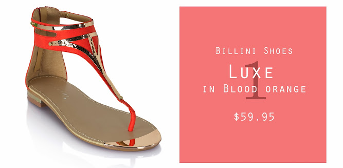 Billini Shoes Luxe Blood Orange