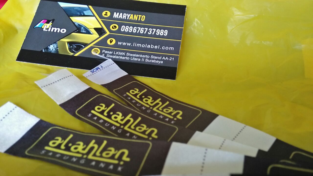 Membuat Label Kerudung Brand Sendiri