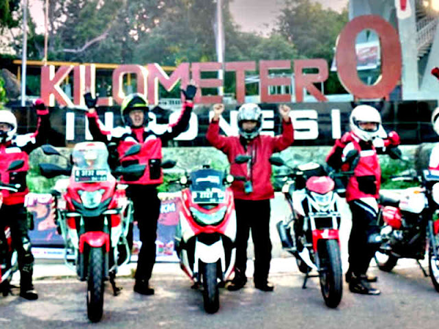 Pertamina Enduro Touring dari Sabang ke Gresik, 5000 km 29 Hari Pertamina Enduro Touring dari Sabang ke Gresik, 5000 km 29 Hari