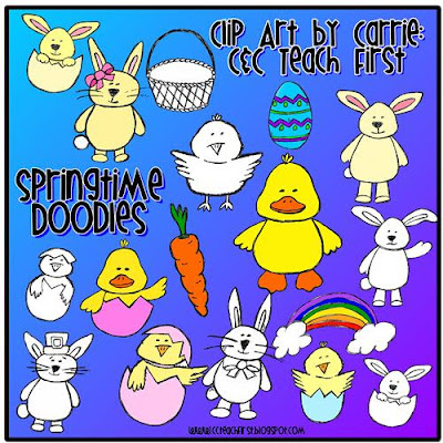 Clip Art by Carrie Teaching First: Clip Art Doodles