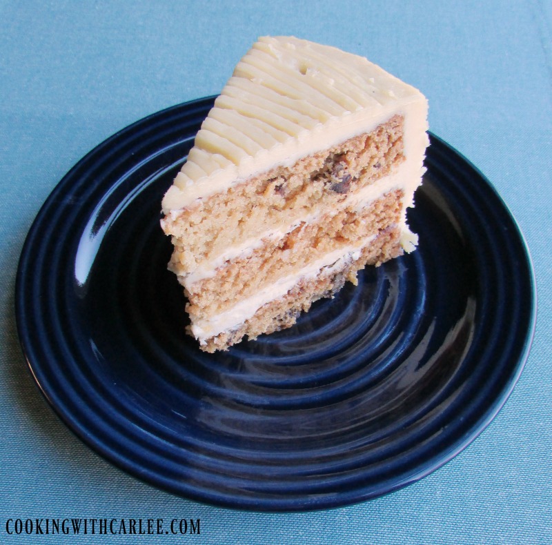 Cooking With Carlee Maple Syrup and Pecan Layer Cake