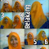 Tutorial Hijab Pesta 2 Warna Segi Empatdengan Iket Topi