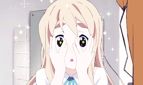 ¿Que harias si despiertas desnud@ con el usuario de arriba? anime-blond-gif-girl-kawaii-Favim