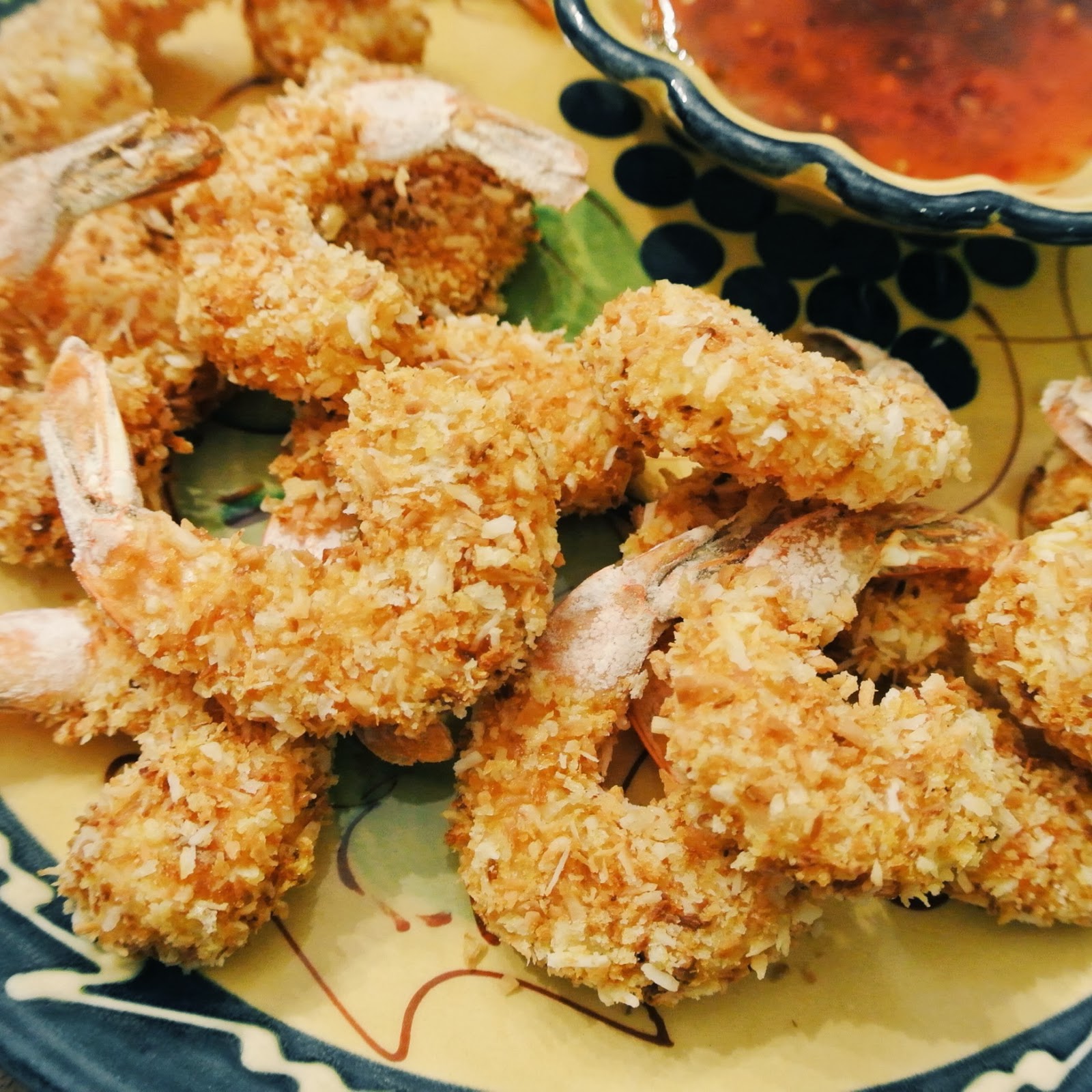 Ginger Rose Baked Coconut Shrimp