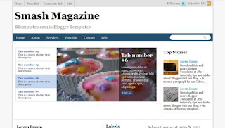 Smash Magazine Blogger Template Smash Magazine Blogger Template
