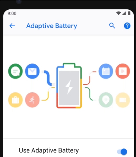 Android 9 Pie Adaptive Battery