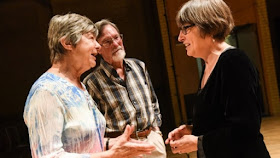 BCMG's oboist Melinda Maxwell with Sound Investors - photo BCMG BCMG's oboist Melinda Maxwell with Sound Investors - photo BCMG