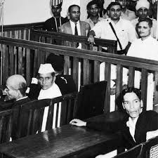 Nathuram Godse in Court