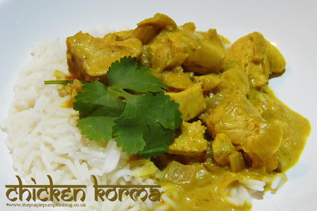 Chicken Korma Recipe - 294 calories per portion!