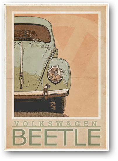 Vintage Volkswagen Posters 62