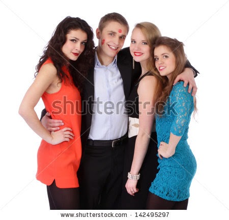 stock-photo-young-man-with-three-girls-and-lipstick-kiss-marks-142495297.jpg