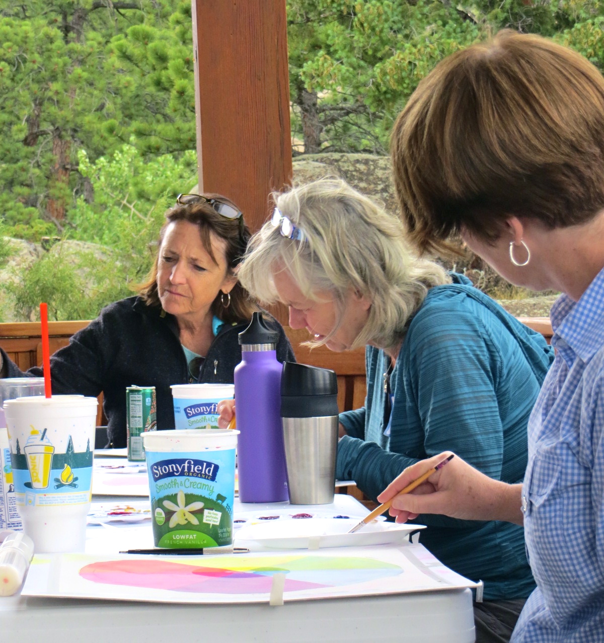 The Painted Prism Art Retreat in Estes Park DAY TWO