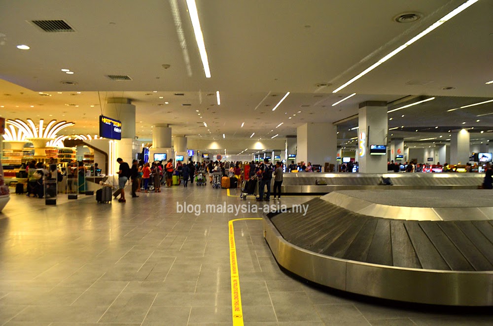 klia2 International baggage claim area International baggage claim area at klia2