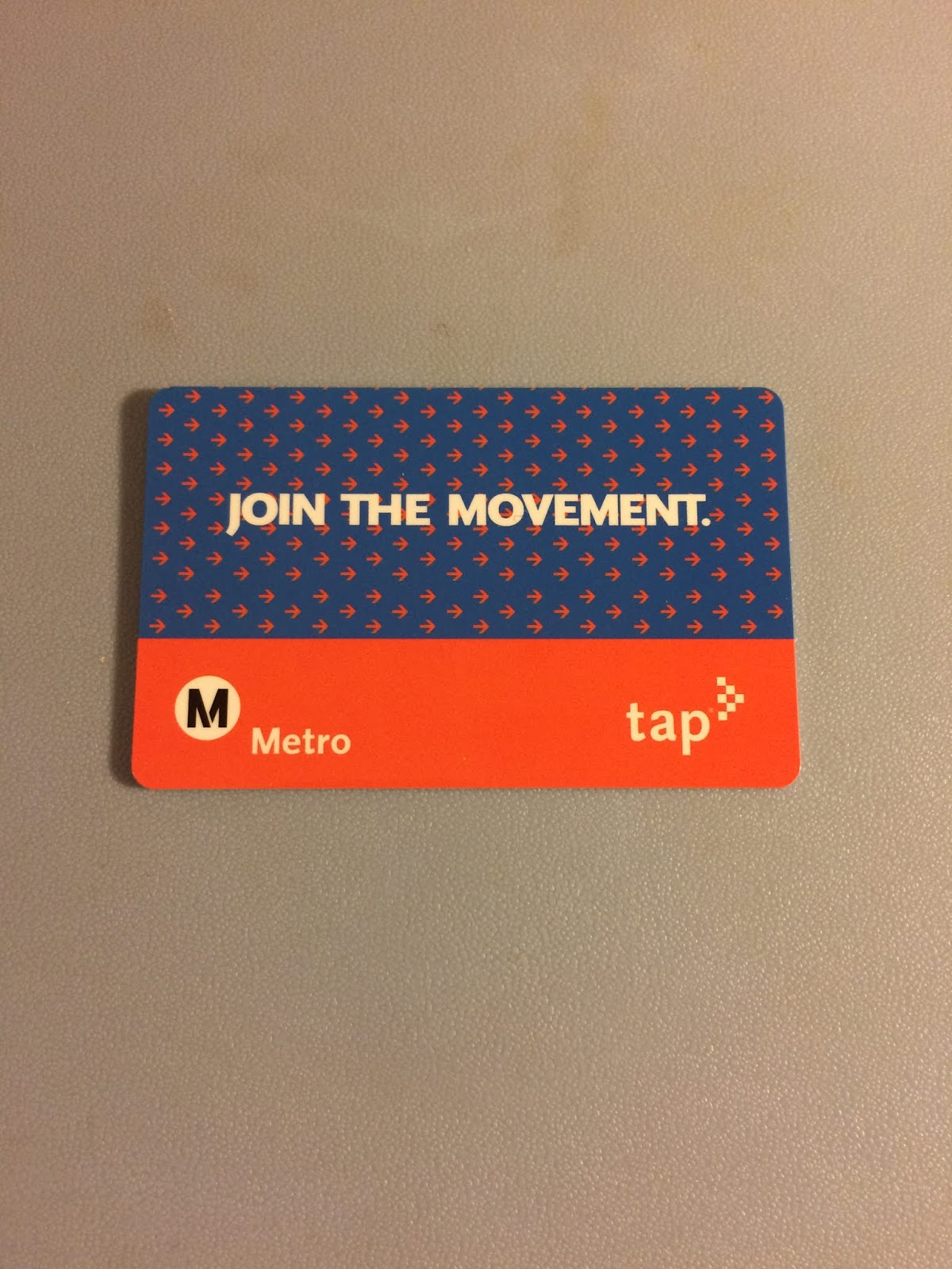 Tap Cards of Metro Los Angeles January 2019