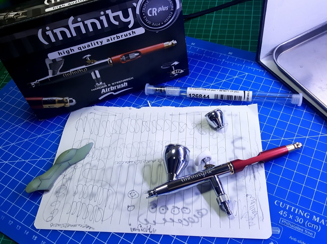 Harder & Steenbeck Infinity CR Plus Review for Miniatures & Models -  FauxHammer