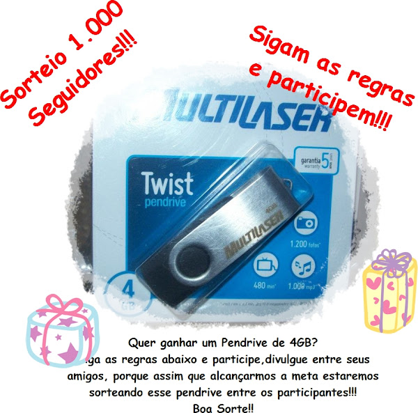 Sorteio Mil Seguidores!