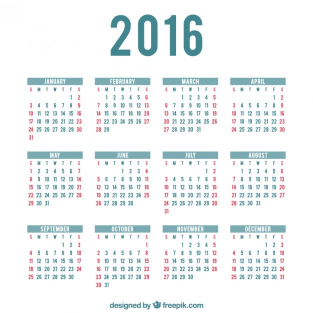 نتيجة ورزمانة 2016 كاملة للتحميل مجانا + تصاميم 2016 calendar 
