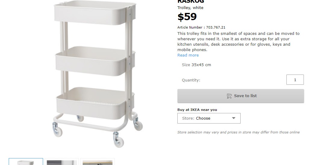 Mrsmommyholic Ikea Raskog Cart Look Alike