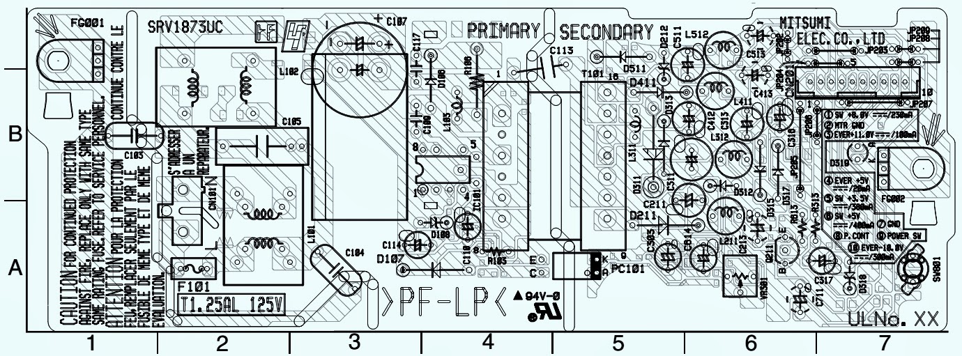 Electro help: DVP SONY NS15/NS51P/NS43P/NS53P/K56P - POWER SUPPLY [SMPS
