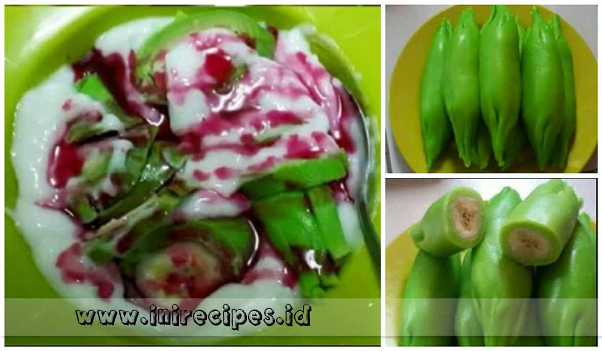 Resep Es Pisang Ijo Resep Es Pisang Ijo