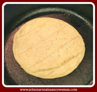 Corn Tortilla in a Skillet - The Taco Project