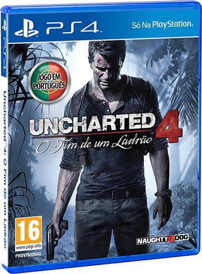 UNCHARTED 4: O Fim de um Ladrão — Jogo PS4, PlayStation® - Jogos PS4,PS5