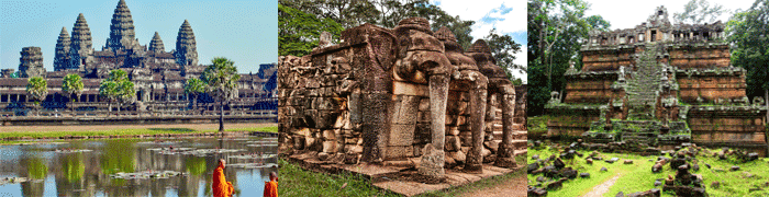 Angkor Vat - Terrace des éléphants - Phimeanakas