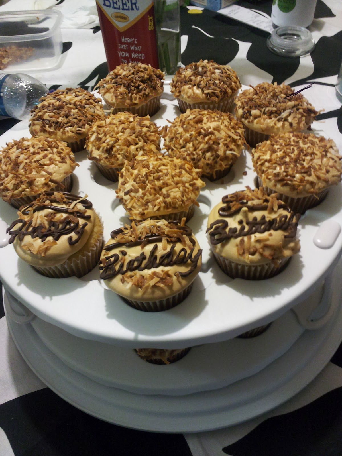 Let Them Eat Cupcakes Samoas (Caramel Delight) Cupcakes