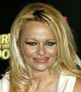 Fashion As: Pamela Anderson’s skin without makeup