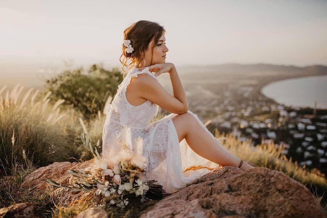 TO THE AISLE AUSTRALIA | BELOVED BOHEMIAN BOHO BRIDE BOHO HAIRSTYLES HUNTER & CO PHOTOGRAPHY TOWNSVILLE