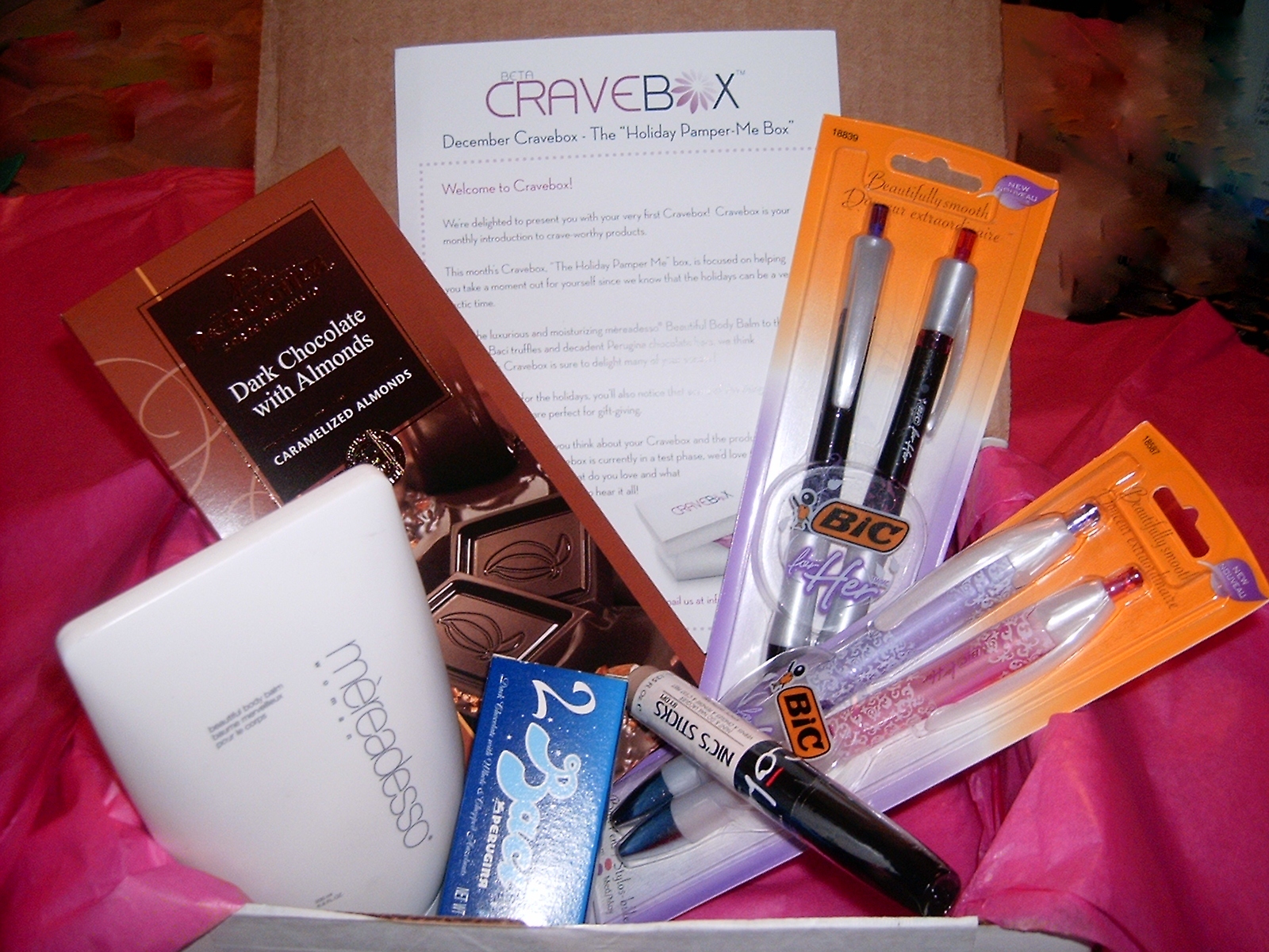 Check it Out! with Dawn: My Holiday Pamper Me Box via CraveBox