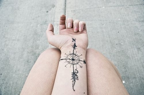 cute neck tattoo design women