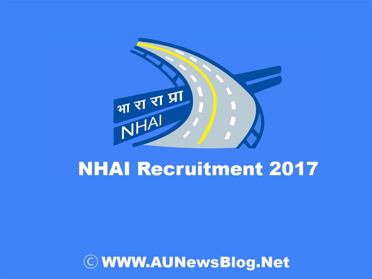 General Manager Jobs NHAI Recruitment 2017
