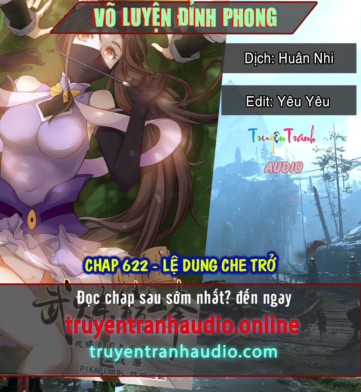 Võ Luyện Đỉnh Phong Chap 622 . Next Chap Chap 623