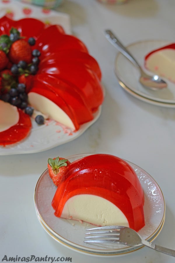 STRAWBERRY JELLO CREAM CHEESE BUNDT My Kitchen Recipes