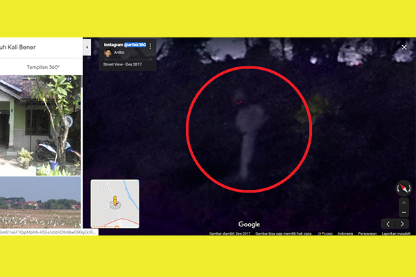 100 Gambar Pocong Google Map Terlihat Keren