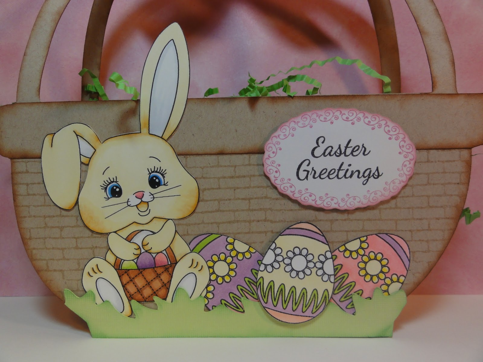 The Cricut Bug Easter Basket and Tutorial